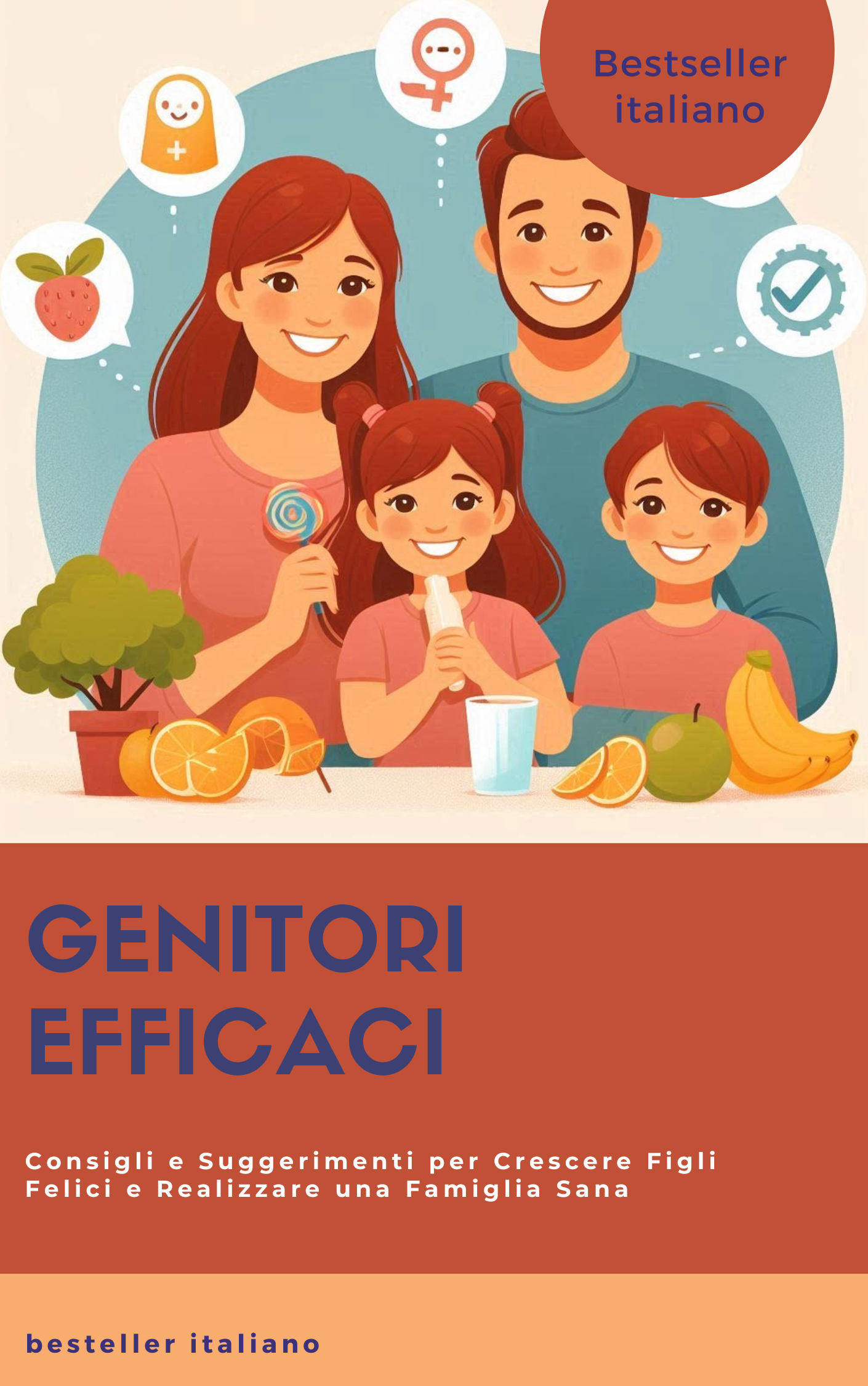 "Genitori efficaci consigli e suggerimenti per crescere figli felici e realizzare una famiglia sana"